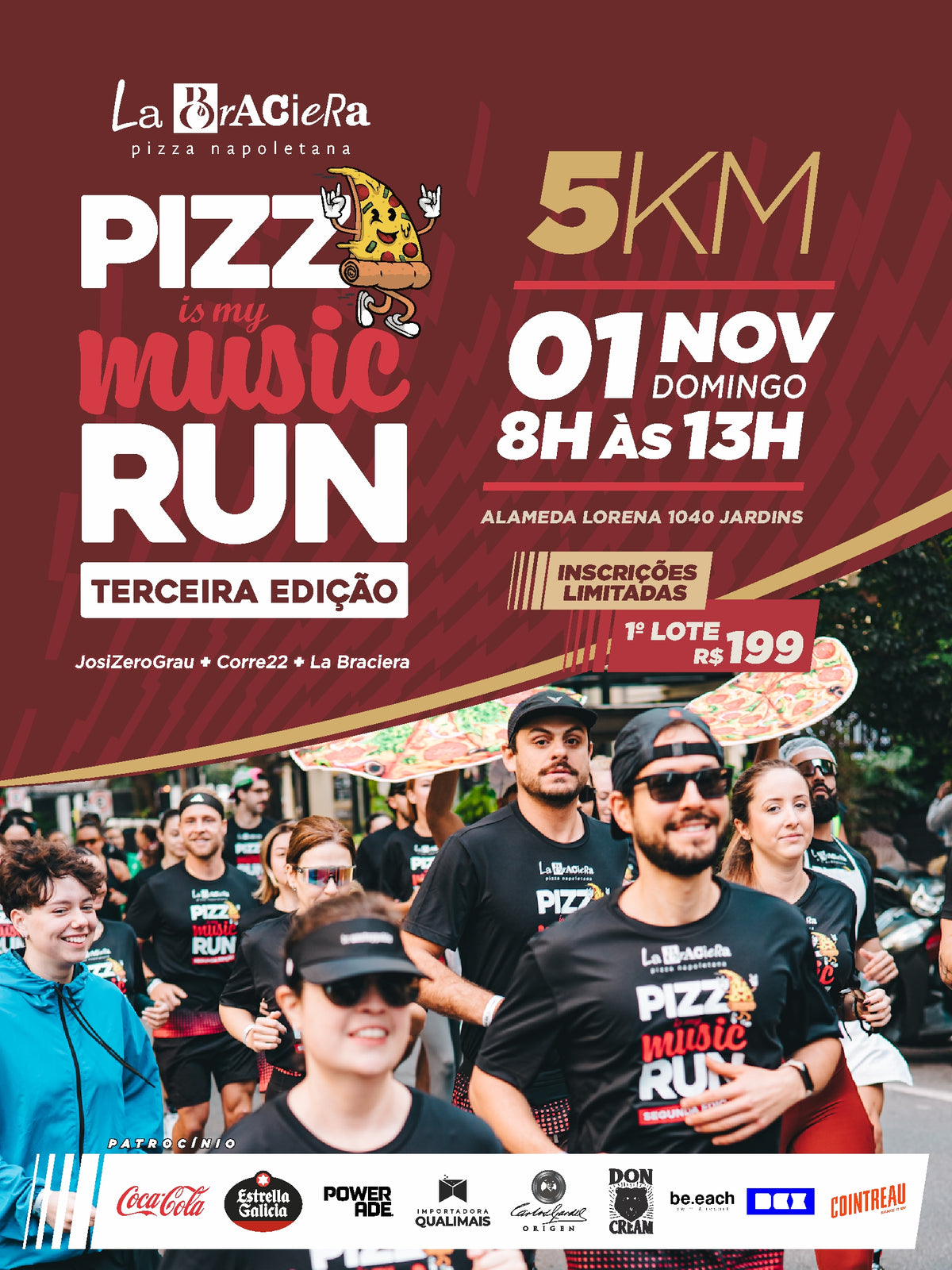 Pizza is my Music Run - 3ª edição